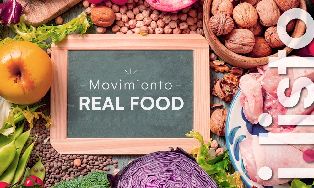 Movimiento real food: la importancia de comer alimentos naturales
